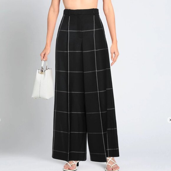 Virgin wool palazzo pants - Picture 1 of 11